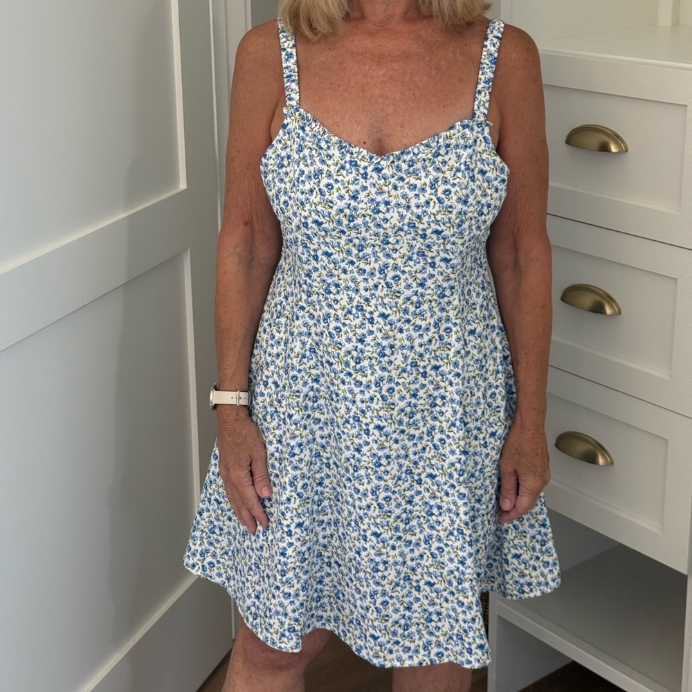 Altar'd State floral mini dress